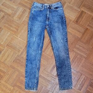 Calvin Klein Jeans Blue Skinny Jeans Cotton Stretch Size 26